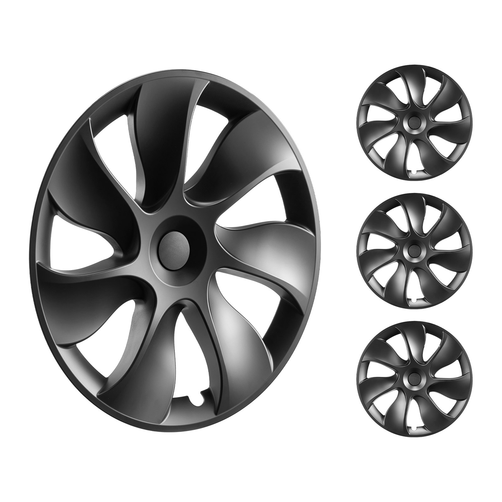 19" Wheel Rim Cover for 2021-2023 Model Y Hubcap with Valve Nozzle Hole 19" Wheel Rim Cover for 2021-2023 Model Y Hubcap with Valve Nozzle Hole