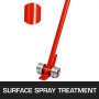VEVOR Heavy Duty Pry lever Bar 3T/6600LBS Capacity with Wheels & 6'/1.8M Handle