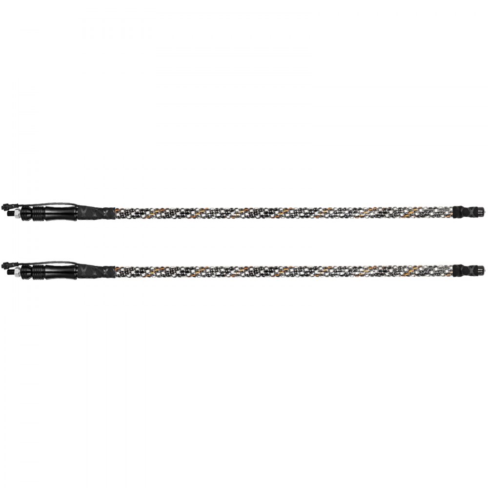 VEVOR 2PC 4FT 360°Spiral LED Whip Lights RGB Color Lighted Whips Dancing/Chasing Light Antenna LED Whips Weatherproof, RF Wireless Remote for Sand Dune UTV ATV RZR Off-Road Trucks Jeep 4X4