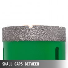 VEVOR 6 Pcs Diamond Hole Saw Set Drill Core Bits M14 Thread 20/25/40/45/50/68 MM(0.79/1/1.6/1.77/2/2.7 Inch) With 2 Saw Blades