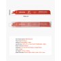 VEVOR Reciprocating Saw Blades, 25 Pack, 14/18 TPI Bi-Metal Reciprocating Saw Blade Set with Universal Shank, Sharp Teeth for Fast and Smooth Cuts, for Cutting 1/8-5/16 inch Medium Metals, Orange