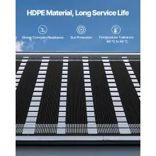 Solar Pool Heater 4 x 10 Foot Aboveground & Inground Pool Heating System