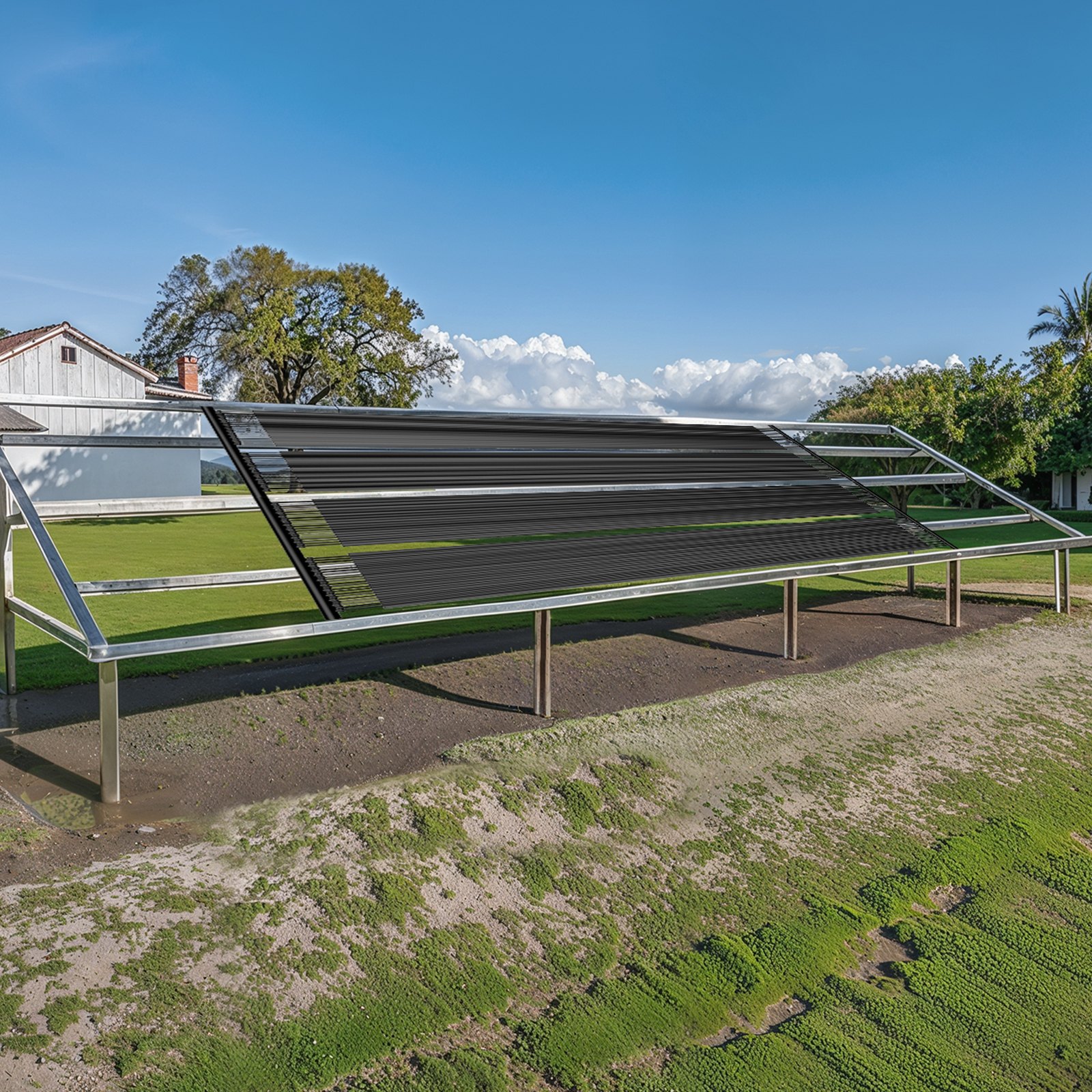 VEVOR Solvärmare för pool, 2,75 x 20 fot HDPE solpanel för pool (2 st) - Hållbar och väderbeständig, med kompletta tillbehör, universell solpanel för pool – Höjer vattentemperaturen, ovanmarks- och nedgrävda pooler