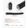 VEVOR Diesel Heater Intake Pipe Kit, 25mm Car Air Parking Heater Ducting Pipe Hose Tube, Stretchable & Bendable Car Air Intake Filter Silencer Hose Pipes Kit with Clamps for 2KW 5KW 8KW Diesel Heaters