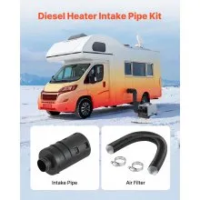 VEVOR Diesel Heater Intake Pipe Kit 0.98 inch Cold Air Intake Kit for 2KW5KW8KW