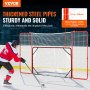 VEVOR Hockey Goal med Backstop och Targets Street Outdoor Steel Hockey Net 72