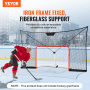 Filet de but de hockey VEVOR Filet de cible de sport de hockey de rue Filet extérieur 12x7FT