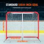 VEVOR Youth Street Hockey Network Venkovní venkovní ocelová hokejová branka pro děti 54"x44