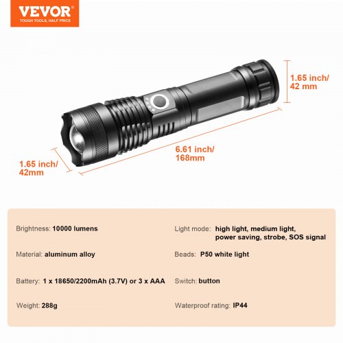10000lumens rechargeable led flashlight 18650 Nixmen 10000 Lumens XHP70.2 socket and laptop Super Bright 10000 Lumens Torch