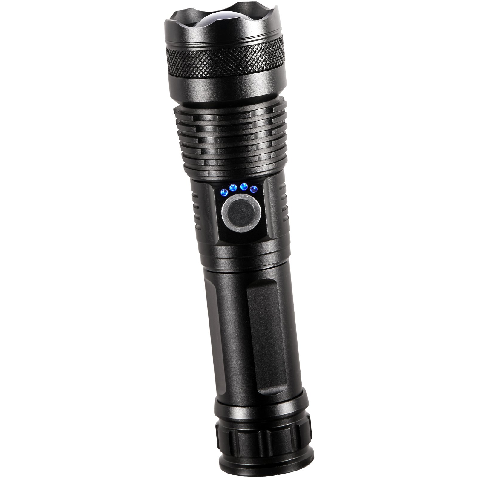 VEVOR 10000 Lumen High Lumens Flashlight, 5 Lighting Modes Rechargeable, IPX4 LED Waterproof Flashlight, Powerful aluminum alloy Handheld Flashlight for Camping Hiking Biking Fishing Night Running