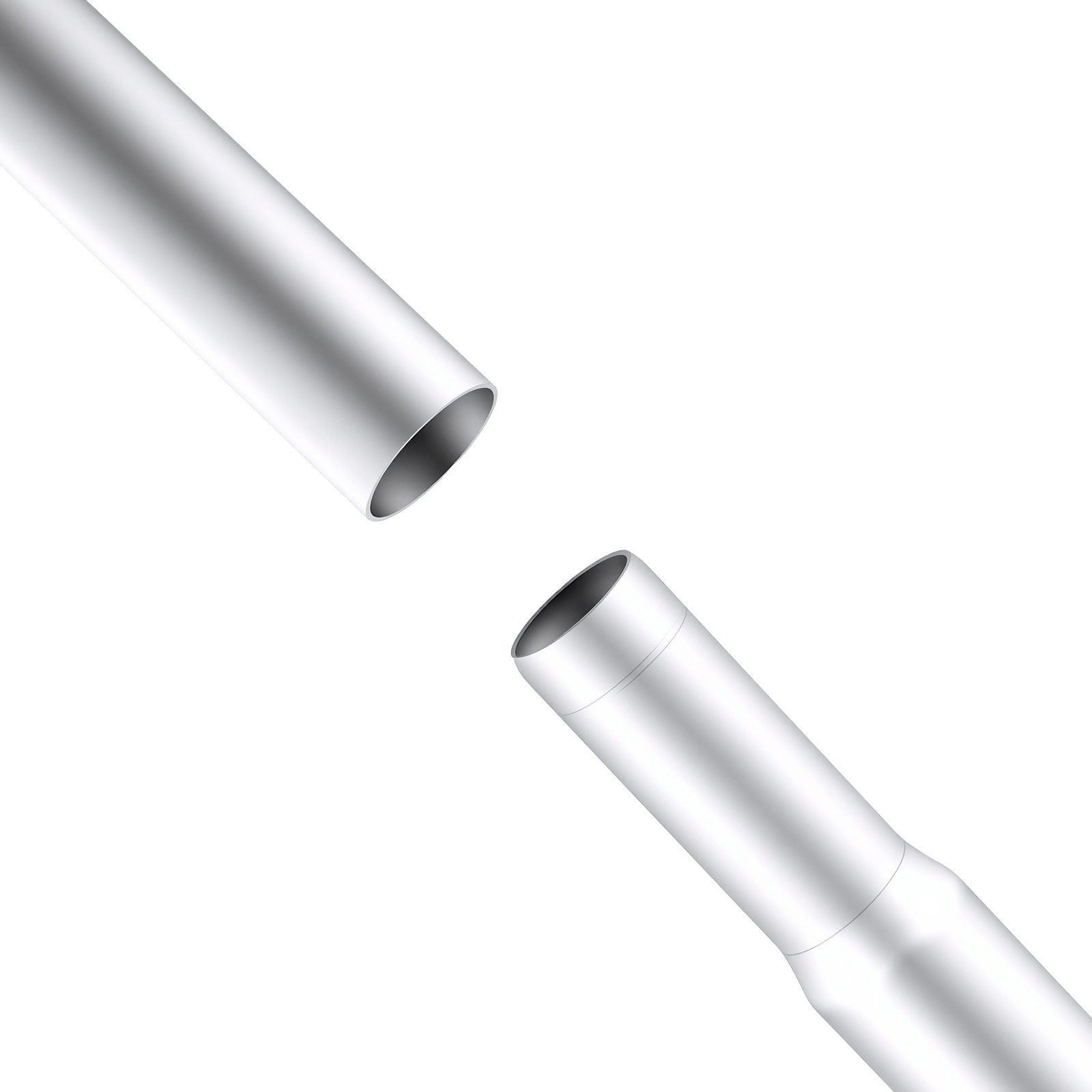 VEVOR Flag Pole, 25ft Heavy Duty Sectional Flagpole Kit for Outside House In Ground, Extra Thick Outdoor Aluminum Flagpole Kit with 3x5 American Flag for Yard, Residential or Commercial Use, Silver
