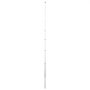 VEVOR Flag Pole, 9.14 m Heavy Duty Telescopic Flagpole Kit for Outside House In Ground, Extra Thick Outdoor Aluminum Flagpole Kit with PVC Ground Sleeve for Yard, Residential or Commercial Use, Silver