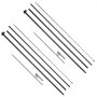 VEVOR Feather Flag Pole Kit, 2 Packs Swooper Flag Pole 16.3 ft, Sign Flag Poles for Business Advertising Flags Outdoor, with Ground Stakes and A Carrying Bag (Flag Not Included)
