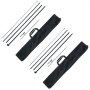 VEVOR Feather Flag Pole Kit, 2 Packs Swooper Flag Pole 16.3 ft, Sign Flag Poles for Business Advertising Flags Outdoor, with Ground Stakes and A Carrying Bag (Flag Not Included)