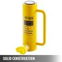 Hydraulic Cylinder Jack 10t 6" Solid Straightening Single Acting Metal Lift