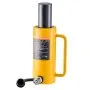 Gato hidráulico de cilindro VEVOR, cilindro hidráulico de pistón sólido de 20 toneladas, cilindro hidráulico de simple efecto con carrera de 6 pulgadas, con conector rápido, gato hidráulico sólido portátil, cilindros de elevación hidráulicos