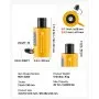VEVOR 20T 2Inch Hydraulic Cylinder Jack Hollow Single Acting Hydraulic Ram Cylinder 50mm Hydraulic Lifting Cylinders (20T 2Inch Hollow)