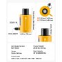 VEVOR 30T/66000LBS Hollow Hydraulic Cylinder Jack 50mm Plunger Ram Hydraulic Solid Cylinder Hydraulic Jack for Car/Van/Boat/Truck/Caravan