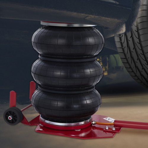 VEVOR Pneumatic Car Jack 6600lbs Heavy Duty Air Jack Bag 3Ton Lifting Height Up To 16 Inch Powerful Fast Pneumatic Jack for Car, Minivan, SUV Off-road Vehicle