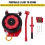 VEVOR Pneumatic Jack, 3 Ton/6600 LBS Air Bag Jack, Triple Bag Air Jack for Vehicle, Extremely Fast Lifting Action, Max Height 15.75"/400 mm, with Wheels, Long Handle