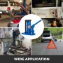 Toe Jack Hydraulic Toe Jack 5 Ton Manual 11000lb Heavy Duty Auto Truck RV Repair Lift Tools
