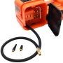VEVOR Electric Jack 5T Electric Car Jack 12V DC 11023lb Scissor Jack with LED Flashlight All in One for Vehicle Repairing and Tire Replacing Portable Tool Case