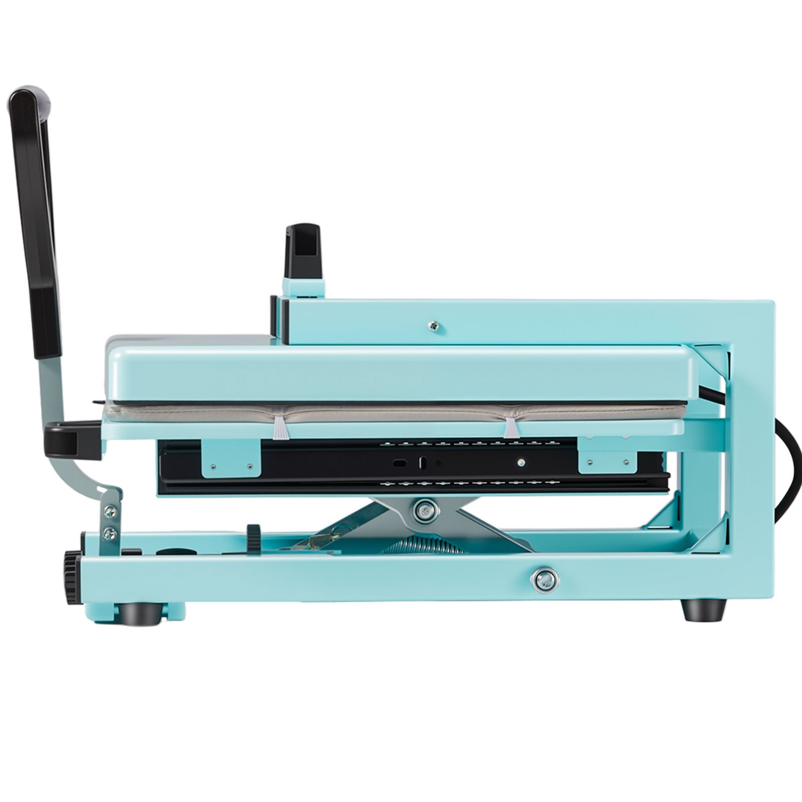 VEVOR Hybrid Heat Press, 15 x 15 inch, 5-in-1 Multifunction, Heat Up Fast and Even, All-New Patented Design, Easy to Control, Sublimation Press Machine for T-shirts/Tumblers/Caps/Plates, Light Green