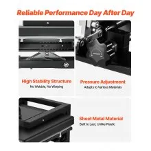 VEVOR Heat Press Machine, 15 x 15 inch, 8-in-1 Multifunction, Heat Up Fast and Even, All-New Patented Design, Easy to Control, Sublimation Press Machine for T-shirts/Mugs/Tumblers/Caps/Plates, Black