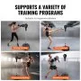 VEVOR Punching Bag, Reflex Boxing Bag for Teens & Adults, Height Adjustable Free Standing Strike Bag Set with Boxing Gloves & Stand, Speed Bag for Training, Boxing Equipment, Stress Relief & Fitness