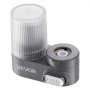 Filtro de agua VEVOR para grifo, purificador de agua vertical para grifo de fregadero, filtros de fibra de carbono, elimina el cloro y el plomo con 1 filtro, compatible con la mayoría de grifos de cocina o baño, gris