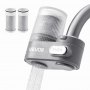 Faucet Mount Water Filters Sink Water Purifier for Kitchen Gray Vertical