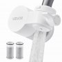 Faucet Mount Water Filters Sink Water Purifier for Kitchen White Horizontal