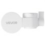 Filtro de agua VEVOR para grifo, purificador de agua horizontal para grifo de fregadero, filtro de fibra de carbono, elimina cloro y plomo con 3 filtros, compatible con la mayoría de grifos de cocina o baño, color blanco