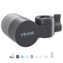 Filtro de agua VEVOR para grifo, purificador de agua horizontal para grifo de fregadero, filtros de fibra de carbono, elimina el cloro y el plomo con 1 filtro, compatible con la mayoría de grifos de cocina o baño, gris