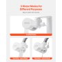 Faucet Mount Water Filter Sink Water Purifier for Kitchen Horizontal White