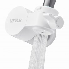 Faucet Mount Water Filter Sink Water Purifier for Kitchen Horizontal White