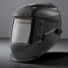VEVOR Welding Helmet Auto Darkening, 3.94" x 3.74" True Color Welding Hood, 1/1/1/1 Solar-Powered Welder Mask 4 Arc Sensors, Wide Shade 4/5-9/9-13 for TIG MIG ARC Weld Grinding Cutting - METIS Series