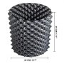 VEVOR 10 PCS Air Root Pruning Pots, 14 Gallon Garden Propagation Pot, Black Equivalent Pot, Recycled Air-Pruning Container, Air Root Pots Plant Root Trainer, with Base, Screws, Non-Woven Fabric Pot