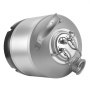 VEVOR Cleaning Keg, 1.75 Gallon/6.5L Keg Line Cleaning Kit with D Coupler Connection & Rubber Base, Beer Lines Cleaner Used for Beer Line Cleaning, 304Stainless Steel Kegerator Beers Lines Cleaner Kit