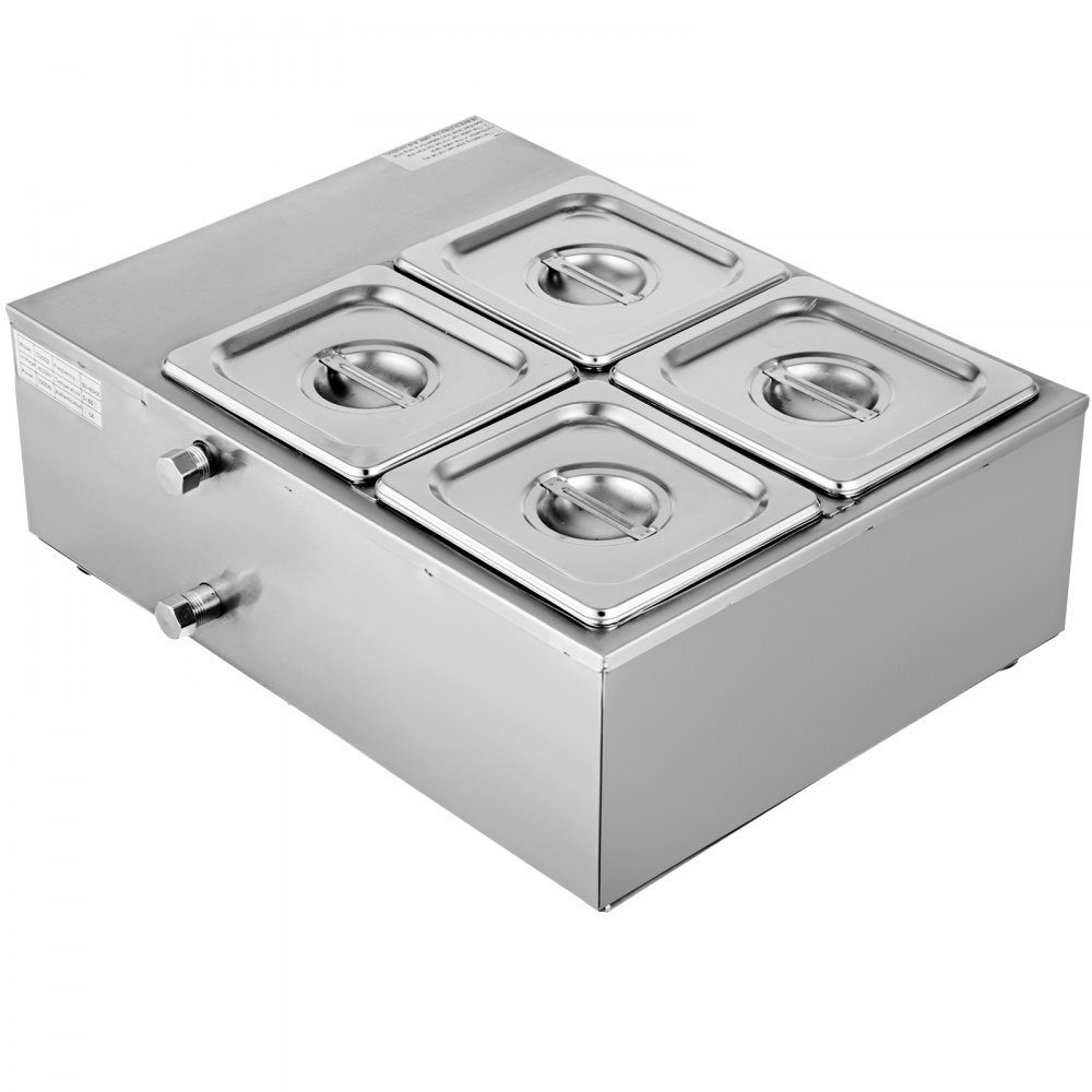 VEVOR 17.6 Lbs Chocolate Tempering Machine, Chocolate Melting Machine with LED Control (30~90℃/86~194℉)，1000W Electric Commercial Food Warmer For Chocolate/Milk/Cream/Soup Melting and Heating
