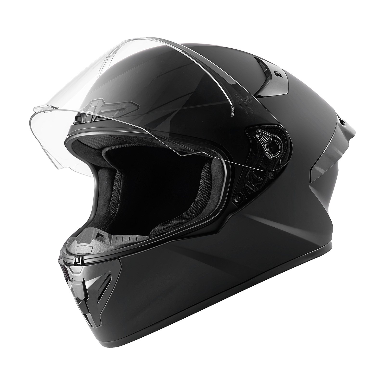 VEVOR Full Face Motorcycle Helmets, Adult Motocross Dirt Bike Helmet with Clear Visor, Lightweight Comfortable Motorcycle Street Bike Helmet for Men and Women - DOT & ECE Approved (XL Size)