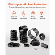 VEVOR Wheel Bearing Press Kit, 23 PCS FWD Bearing Puller Tools, for Front Wheel Drive Bearing Removal and Installation, Wheel Bearing Tool with Sliding Screw, Bushings, Sleeve Plates, Storage Case