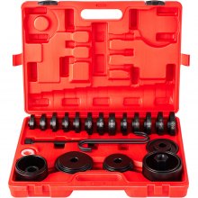 VEVOR FWD Front Wheel Drive Bearing Adapters Puller, 25 PCS, 45# Steel Press Replacement Installer Removal Tools Kit, Wheel Bearing Puller Tool Works on Most FWD Cars & Light Trucks?