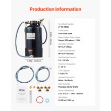 VEVOR Spotless Deionized Water System Car Wash System with Handheld TDS Meter