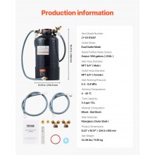 VEVOR Spotless Deionized Water System Car Wash System with Handheld TDS Meter