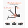 VEVOR Starlink Gen 3 Mount Adjustable Wall Mounting Standard Gen 3 Pipe Kit