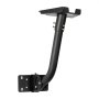Soporte VEVOR Starlink Gen 3, kit de montaje en pared con ángulo ajustable, adaptador de poste Starlink largo de acero resistente, compatible con Gen3 y V3, fácil de montar, color negro