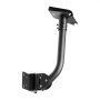 VEVOR Starlink Gen 3 Mount, Adjustable Angle Wall Mounting Standard Gen 3 Pipe Kit, Heavy-Duty Steel Long Starlink Pole Adapter, Compatible with Gen3 and V3, Easy to Assembly, Black