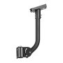 VEVOR Starlink Gen 3 Mount, Adjustable Angle Wall Mounting Standard Gen 3 Pipe Kit, Heavy-Duty Steel Long Starlink Pole Adapter, Compatible with Gen3 and V3, Easy to Assembly, Black