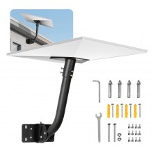 VEVOR Starlink Gen 3 Mount Adjustable Wall Mounting Standard Gen 3 Pipe Kit